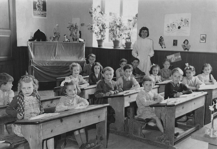 [Photographie de classe 1949]