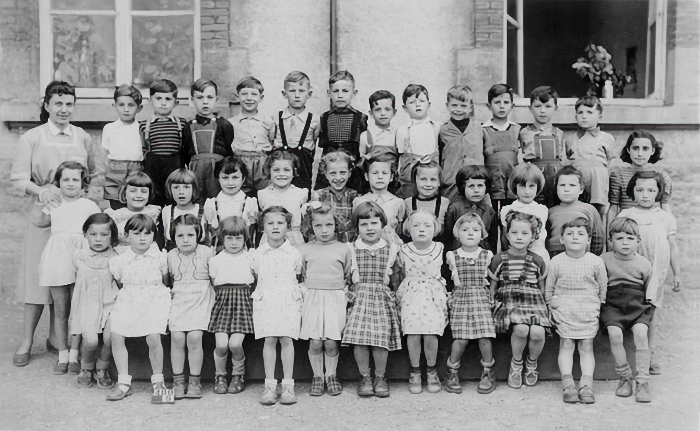[Photographie de classe 1951]