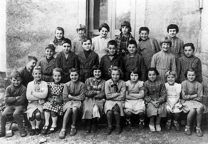 [Photographie de classe 1956]
