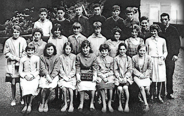 [Photographie de classe 1960]